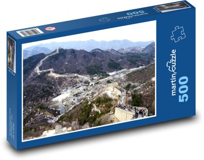 The great wall of china - Puzzle of 500 pieces, size 46x30 cm 