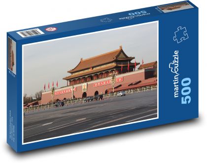 Peking - Puzzle 500 dílků, rozměr 46x30 cm