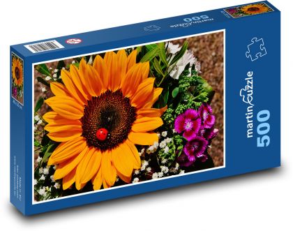 Blumen - Sonnenblume - Puzzle - 500 Teile
