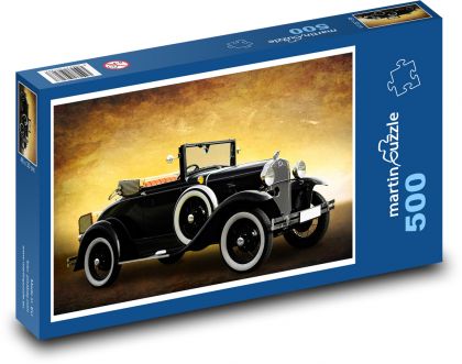 Historické auto - puzzle 500 dílků