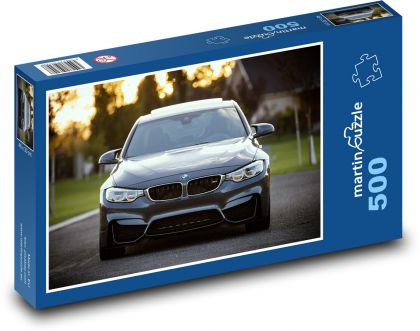 Auto - BMW - Puzzle 500 elementów, rozmiar 46x30 cm