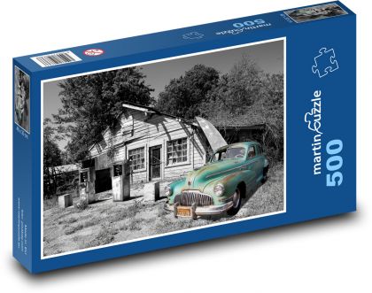 Car - Chrysler - Puzzle of 500 pieces, size 46x30 cm 