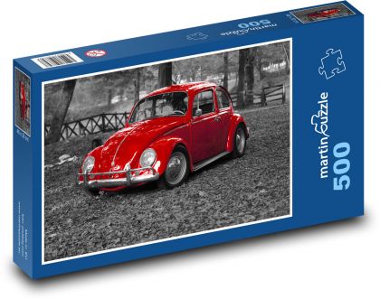 Auto - VW - Puzzle 500 dílků, rozměr 46x30 cm