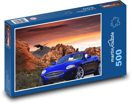 Auto - Puzzle 500 dielikov, rozmer 46x30 cm 