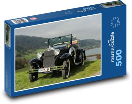 Historické auto - Puzzle 500 dielikov, rozmer 46x30 cm 