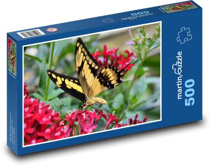 Motýl - Otakárek fenyklový - Puzzle 500 dílků, rozměr 46x30 cm