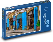 Ulice na Cyprze - Lamaka Puzzle 500 elementów - 46x30 cm