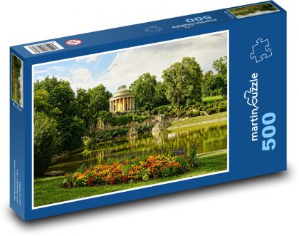 Leopoldinen Temple, Historic Chateau Park - Puzzle of 500 pieces, size 46x30 cm 
