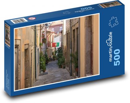 Alley in Lisbon - Portugal - Puzzle of 500 pieces, size 46x30 cm 