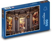 Kostel, oltář Puzzle 500 dílků - 46 x 30 cm