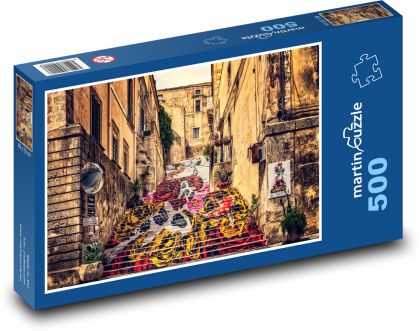Sicílie - Noto - Puzzle 500 dílků, rozměr 46x30 cm