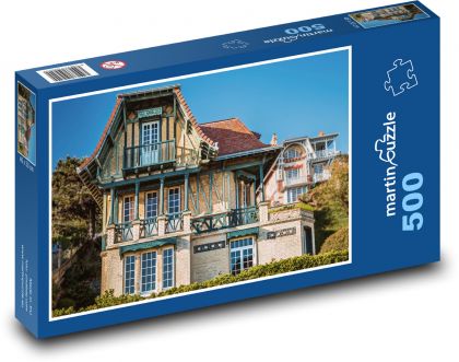Normandie, Villa Le Havre - Puzzle 500 dílků, rozměr 46x30 cm