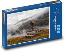 Rakousko - Alpy, hor Puzzle 500 dílků - 46 x 30 cm