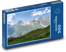 Peaks of the Austrian Alps Puzzle of 500 pieces - 46 x 30 cm 