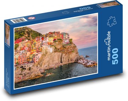 Taliansko - Cinque Terre - Puzzle 500 dielikov, rozmer 46x30 cm 