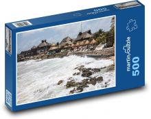 Gezeiten - Costa Maya, Mexiko Puzzle 500 Teile - 46 x 30 cm