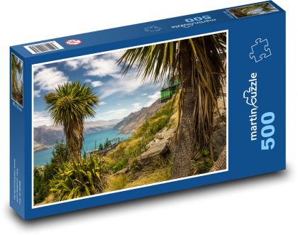 New Zealand - Queenstown - Puzzle of 500 pieces, size 46x30 cm 
