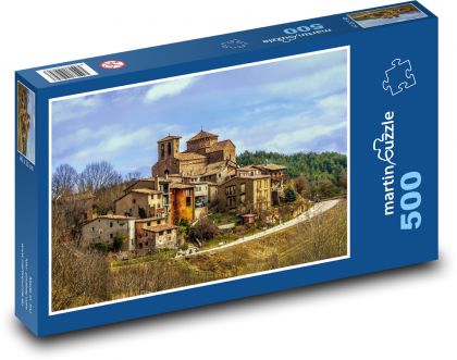Francie - venkov - Puzzle 500 dílků, rozměr 46x30 cm