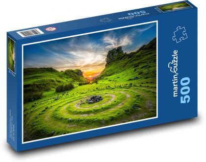 Schottland Skyey Island - Puzzle - 500 Teile