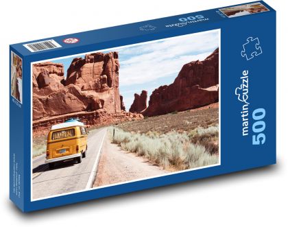 Wohnmobil-Reise - Puzzle - 500 Teile
