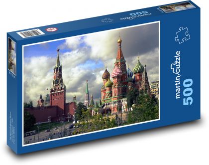 Rusko - Moskva - Puzzle 500 dílků, rozměr 46x30 cm