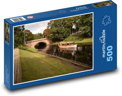 Latvian canal - Puzzle of 500 pieces, size 46x30 cm 