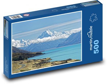 Nový Zéland - bay - Puzzle 500 dielikov, rozmer 46x30 cm 