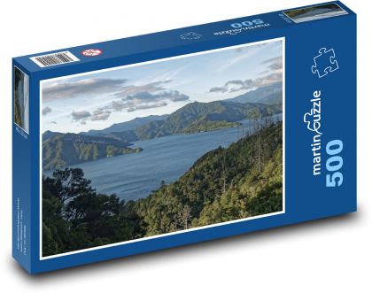 Nový Zéland - príroda - Puzzle 500 dielikov, rozmer 46x30 cm 