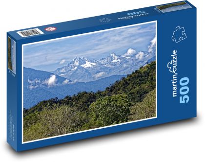 Kolumbie - Cordillera - Puzzle 500 dílků, rozměr 46x30 cm