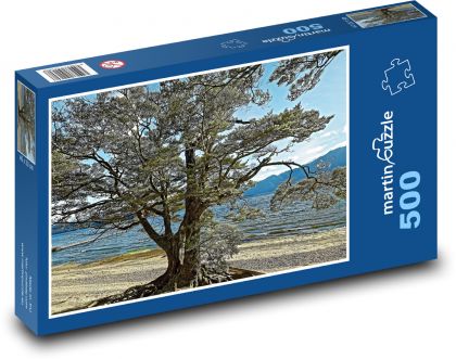 New Zealand - the tree - Puzzle of 500 pieces, size 46x30 cm 
