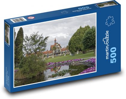New Zealand - Rotorua - Puzzle of 500 pieces, size 46x30 cm 