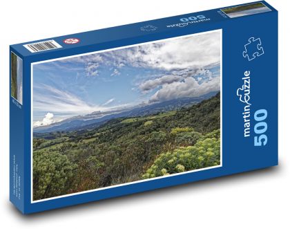 Tierra Negra, Colombia - Puzzle of 500 pieces, size 46x30 cm 
