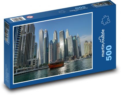 United Arab Emirates - Dubai - Puzzle of 500 pieces, size 46x30 cm 