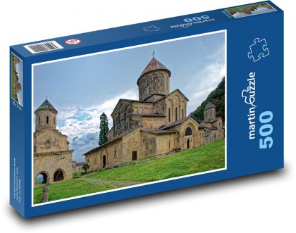 Klasztor Gelati w Gruzji - Puzzle 500 elementów, rozmiar 46x30 cm