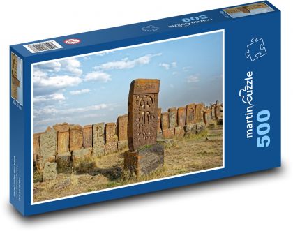 Arménie - Noratus - Puzzle 500 dílků, rozměr 46x30 cm
