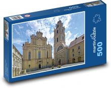 Litwa - Wilno Puzzle 500 elementów - 46x30 cm