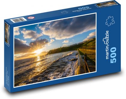 Sonnenaufgang über dem Meer - Puzzle - 500 Teile