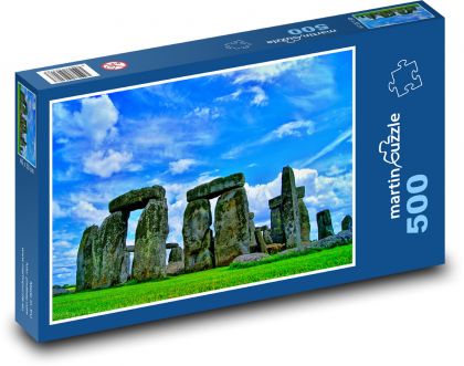 Anglie - Stonehenge - Puzzle 500 dielikov, rozmer 46x30 cm 