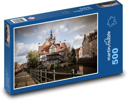 Poland - Gdansk - Puzzle of 500 pieces, size 46x30 cm 