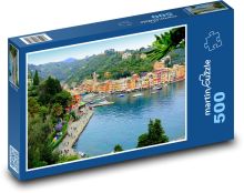Pobřeží Cinque Terre - Itálie Puzzle 500 - 46x30 cm