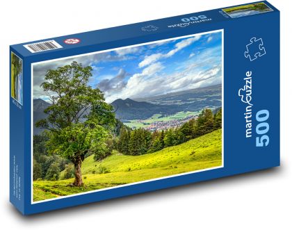 Príroda na horách - Puzzle 500 dielikov, rozmer 46x30 cm 