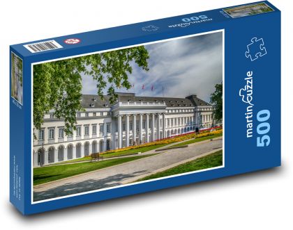 Hrad Koblenz v Nemecku - Puzzle 500 dielikov, rozmer 46x30 cm 
