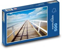 Nekonečné molo na moři Puzzle 500 dílků - 46 x 30 cm