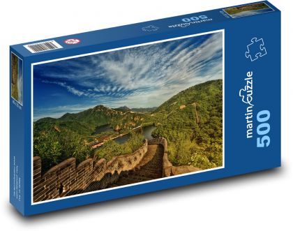 Velká čínská zeď - Puzzle 500 dílků, rozměr 46x30 cm