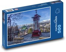 Meteostanice na horách Puzzle 500 dílků - 46 x 30 cm