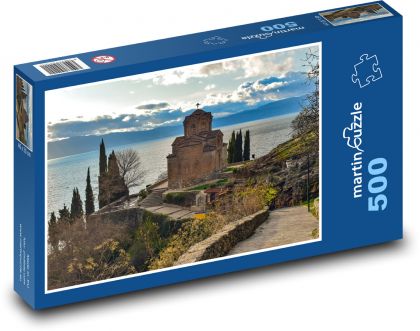 Makedonie - Sv. Jovan - Puzzle 500 dílků, rozměr 46x30 cm