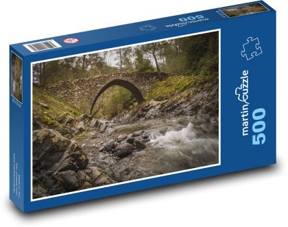 Starý most - Puzzle 500 dílků, rozměr 46x30 cm