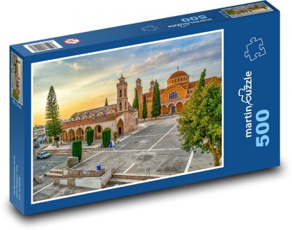 Church, architecture - Puzzle of 500 pieces, size 46x30 cm 