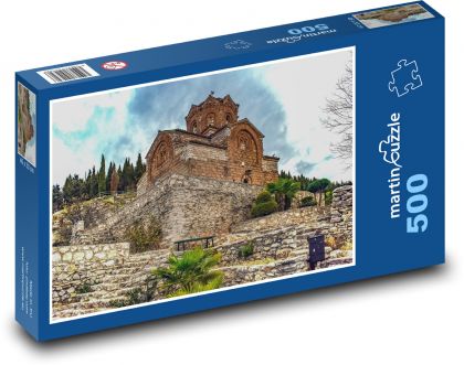 Makedonie - Sv. Jovan - Puzzle 500 dílků, rozměr 46x30 cm