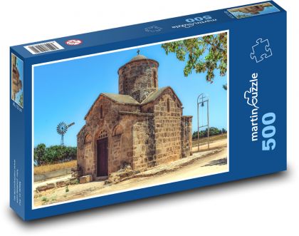 Kypr - Frenaros - Puzzle 500 dílků, rozměr 46x30 cm